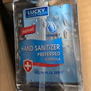 LUCKY Super Soft Hand Sanitizer Preferred Formula , 8oz. Case of 12
